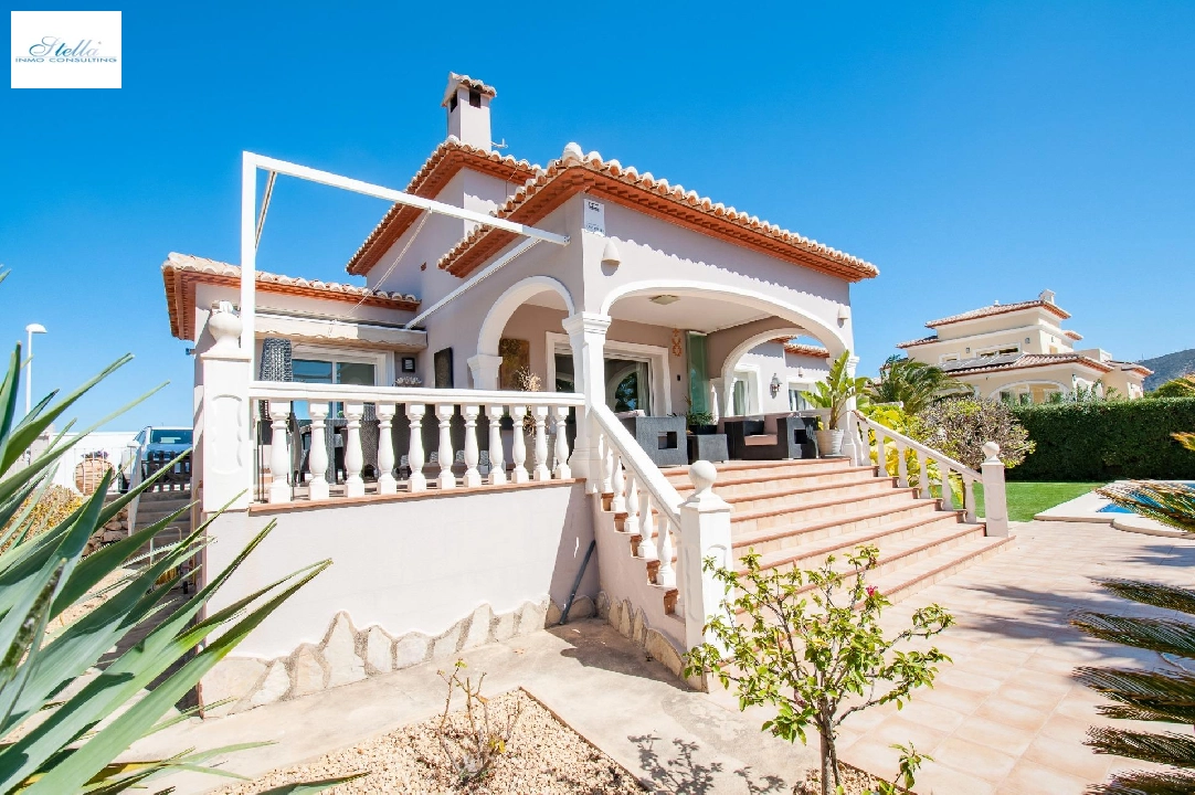 вилла in Moraira на продажу, жилая площадь 132 м², год постройки 2006, aircondition, поверхности суши 803 м², 3 спальни, 2 ванная, pool, ref.: AM-12189DR-2