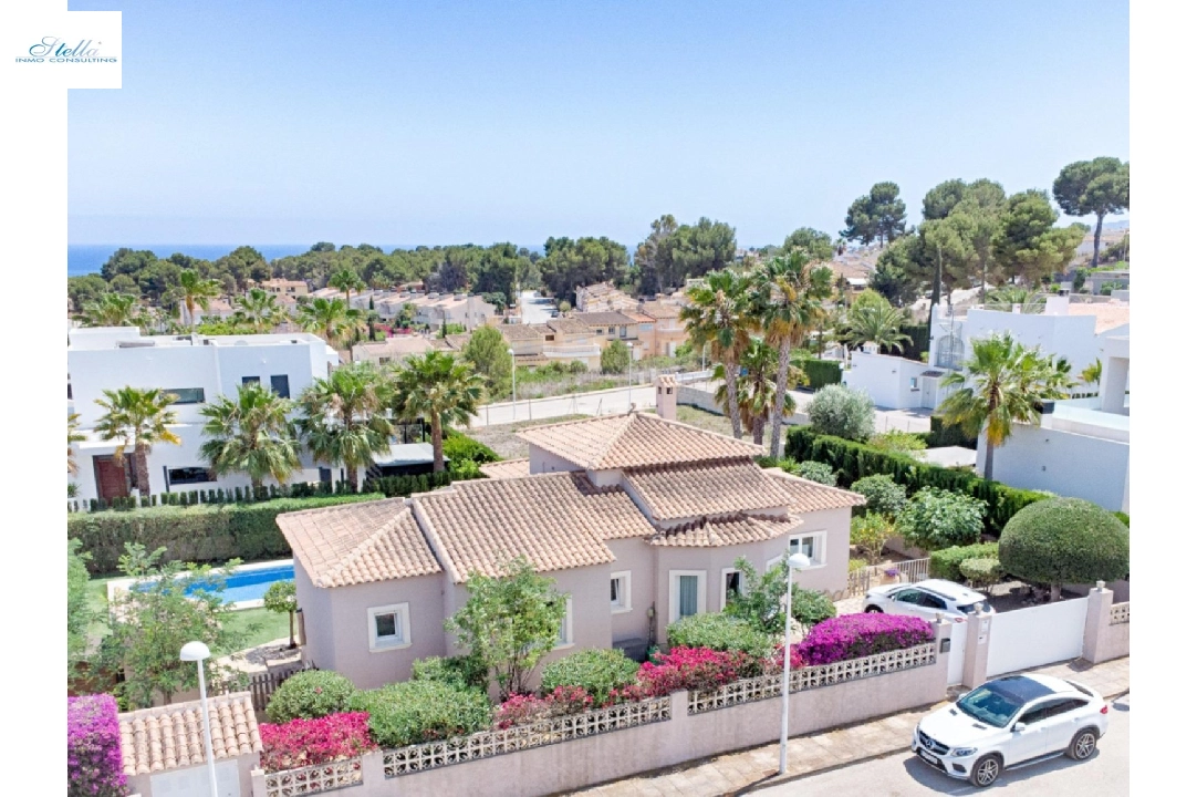 вилла in Moraira на продажу, жилая площадь 132 м², год постройки 2006, aircondition, поверхности суши 803 м², 3 спальни, 2 ванная, pool, ref.: AM-12189DR-9