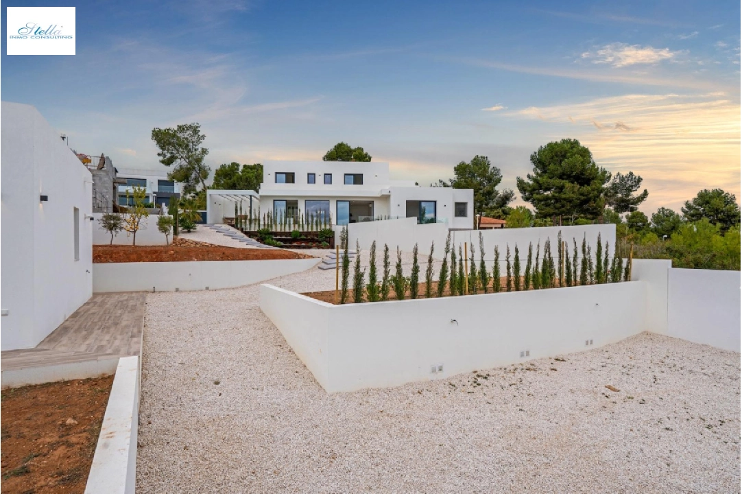 вилла in Moraira на продажу, жилая площадь 259 м², год постройки 2024, aircondition, поверхности суши 800 м², 3 спальни, 3 ванная, pool, ref.: AM-12206DR-1