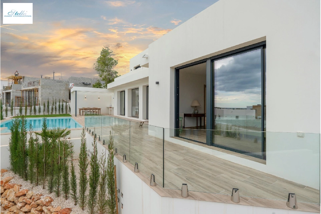 вилла in Moraira на продажу, жилая площадь 259 м², год постройки 2024, aircondition, поверхности суши 800 м², 3 спальни, 3 ванная, pool, ref.: AM-12206DR-6