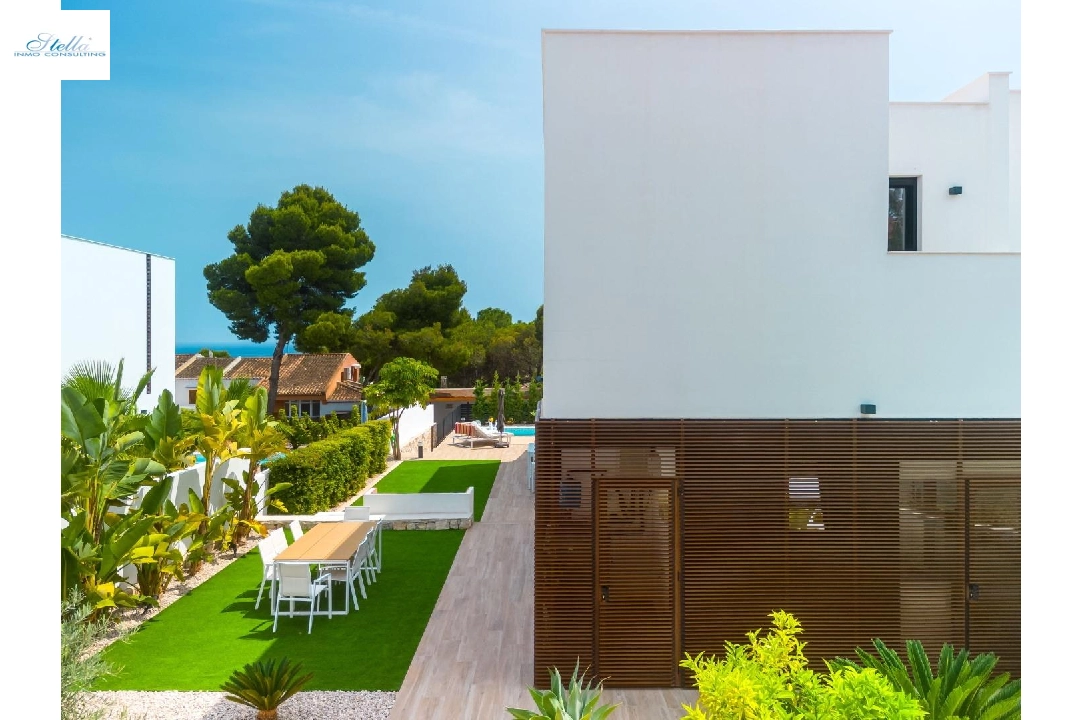 вилла in Moraira на продажу, жилая площадь 182 м², aircondition, поверхности суши 500 м², 4 спальни, 3 ванная, pool, ref.: AM-12207DR-40