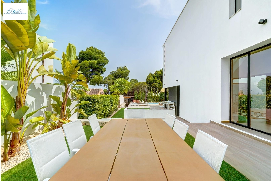 вилла in Moraira на продажу, жилая площадь 182 м², aircondition, поверхности суши 500 м², 4 спальни, 3 ванная, pool, ref.: AM-12207DR-7