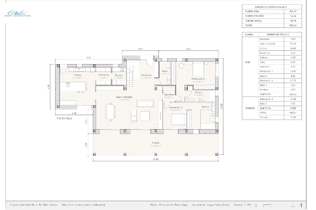 загородный дом in Benissa на продажу, жилая площадь 305 м², год постройки 2024, aircondition, поверхности суши 10000 м², 3 спальни, 3 ванная, pool, ref.: AM-12208DA-30