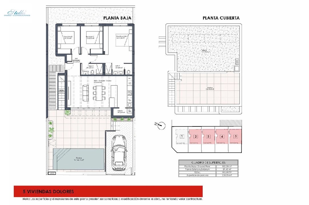 вилла in Dolores на продажу, жилая площадь 183 м², состояние Совершенно Новый, поверхности суши 220 м², 3 спальни, 2 ванная, pool, ref.: HA-DON-140-E01-24