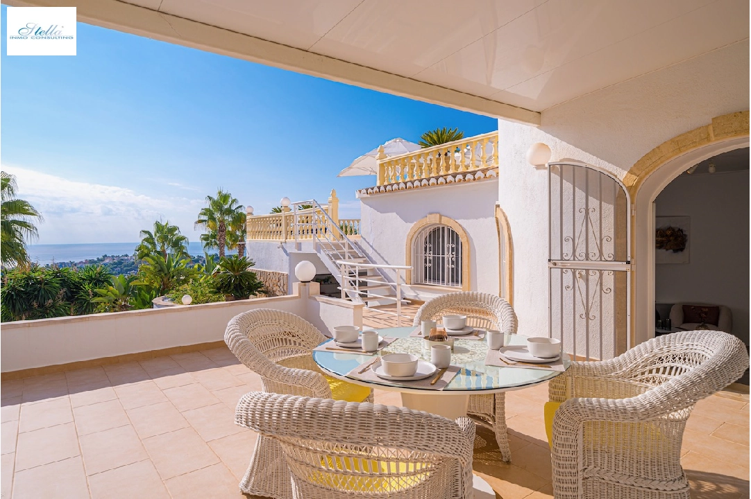 вилла in Moraira(San Jaime) на продажу, жилая площадь 315 м², поверхности суши 1235 м², 4 спальни, 3 ванная, pool, ref.: CA-H-1695-AMB-31