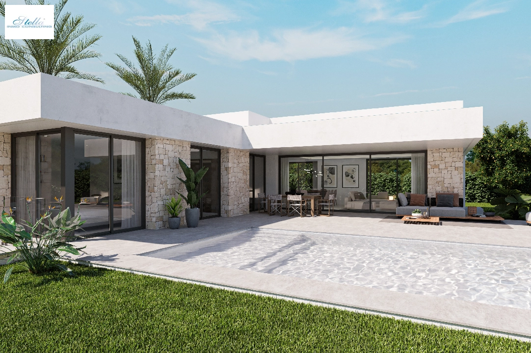 вилла in Denia на продажу, жилая площадь 151 м², aircondition, поверхности суши 832 м², 3 спальни, 2 ванная, pool, ref.: UM-UV-ALCIPE-8