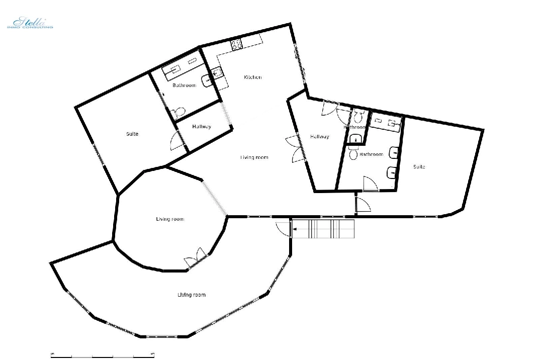 вилла in Calpe(Carrio) на продажу, жилая площадь 364 м², поверхности суши 1197 м², 4 спальни, 3 ванная, pool, ref.: COB-3471-10535-33