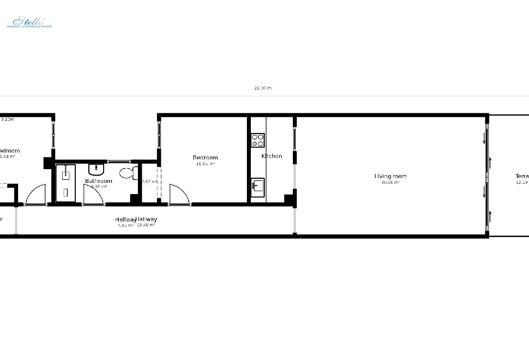 квартира in Calpe(Calpe) на продажу, жилая площадь 76 м², aircondition, 2 спальни, 1 ванная, pool, ref.: COB-3478-10535-17