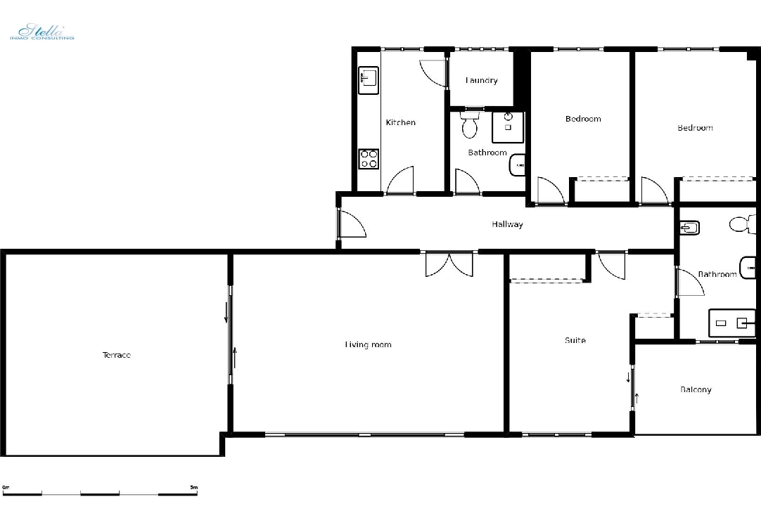 пентхаус in Calpe(Calpe) на продажу, жилая площадь 117 м², aircondition, 3 спальни, 2 ванная, pool, ref.: COB-3473-10535-18