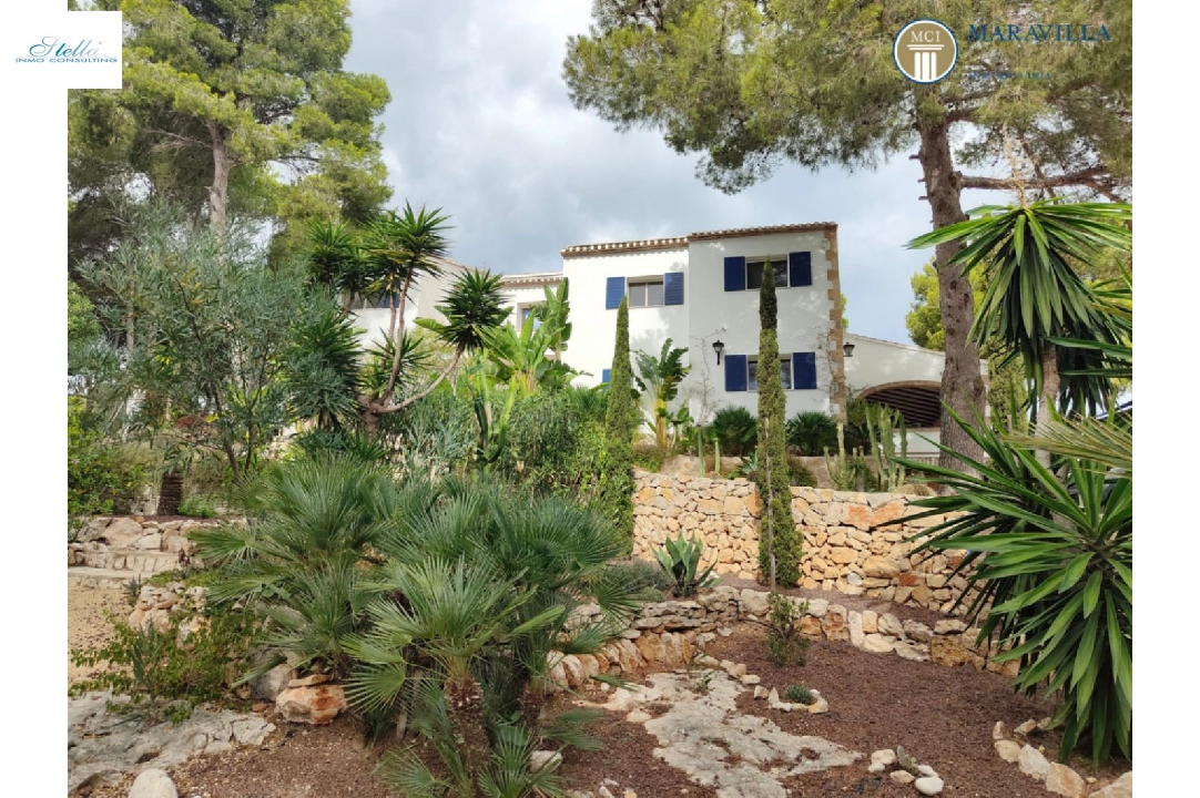 вилла in Javea(Costa Nova) на продажу, жилая площадь 378 м², + Подпольное отопление, aircondition, поверхности суши 3063 м², 5 спальни, 5 ванная, pool, ref.: MV-P-2507-9