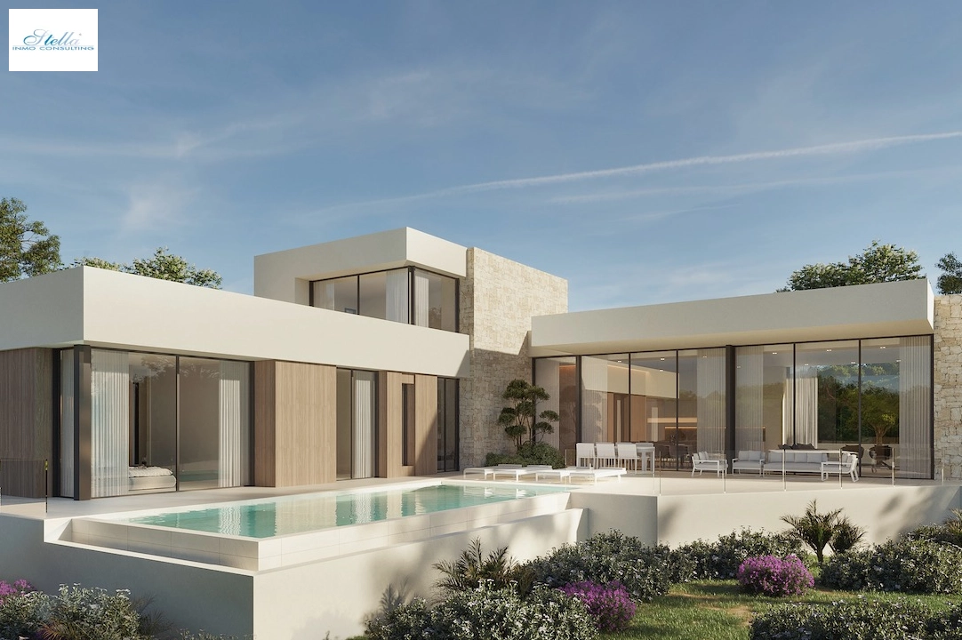 вилла in Moraira(Moravit) на продажу, жилая площадь 320 м², aircondition, поверхности суши 1035 м², 4 спальни, 4 ванная, pool, ref.: CA-H-1811-AMB-2