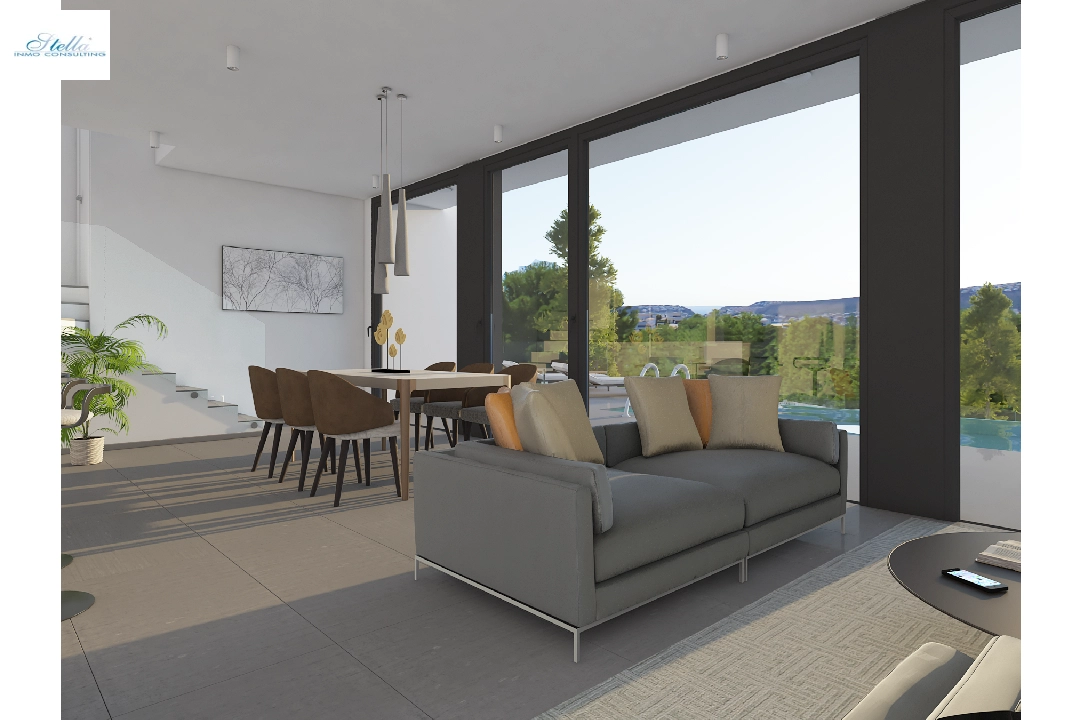 вилла in Moraira(Benimeit) на продажу, жилая площадь 178 м², aircondition, поверхности суши 508 м², 3 спальни, 3 ванная, pool, ref.: CA-H-1820-AMB-2