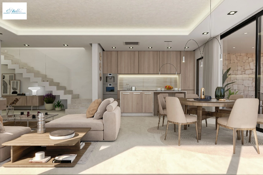 вилла in Pedreguer на продажу, жилая площадь 184 м², aircondition, поверхности суши 1632 м², 3 спальни, 3 ванная, pool, ref.: UM-UV-MERAK-II-8