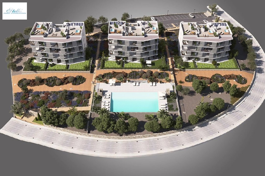 пентхаус in Cala D-Or на продажу, жилая площадь 157 м², состояние Совершенно Новый, aircondition, 2 спальни, 2 ванная, pool, ref.: HA-MLN-433-A02-23