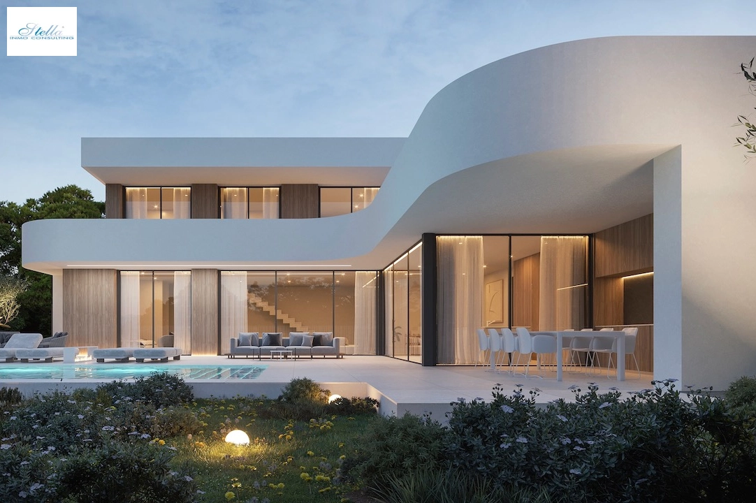 вилла in Moraira(La Sabatera) на продажу, жилая площадь 310 м², aircondition, поверхности суши 1048 м², 4 спальни, 3 ванная, pool, ref.: CA-H-1825-AMB-6