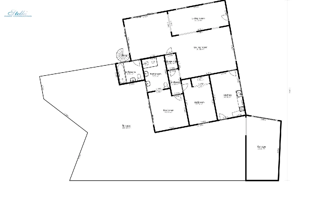 вилла in Calpe(Cucarres) на продажу, жилая площадь 210 м², aircondition, поверхности суши 800 м², 5 спальни, 4 ванная, pool, ref.: COB-3485-10535-34