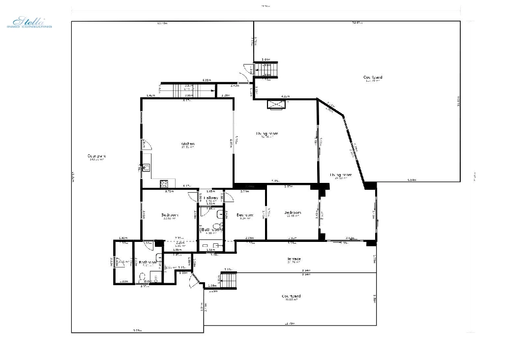 вилла in Calpe(Playa De La Fossa) на продажу, жилая площадь 195 м², aircondition, поверхности суши 500 м², 3 спальни, 3 ванная, pool, ref.: COB-3496-10535-24