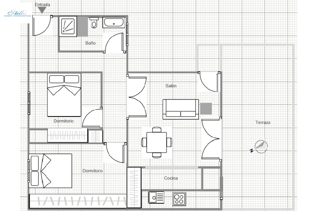 пентхаус in Pego на продажу, жилая площадь 64 м², год постройки 2007, + KLIMA, aircondition, 2 спальни, 1 ванная, pool, ref.: O-V92714-26