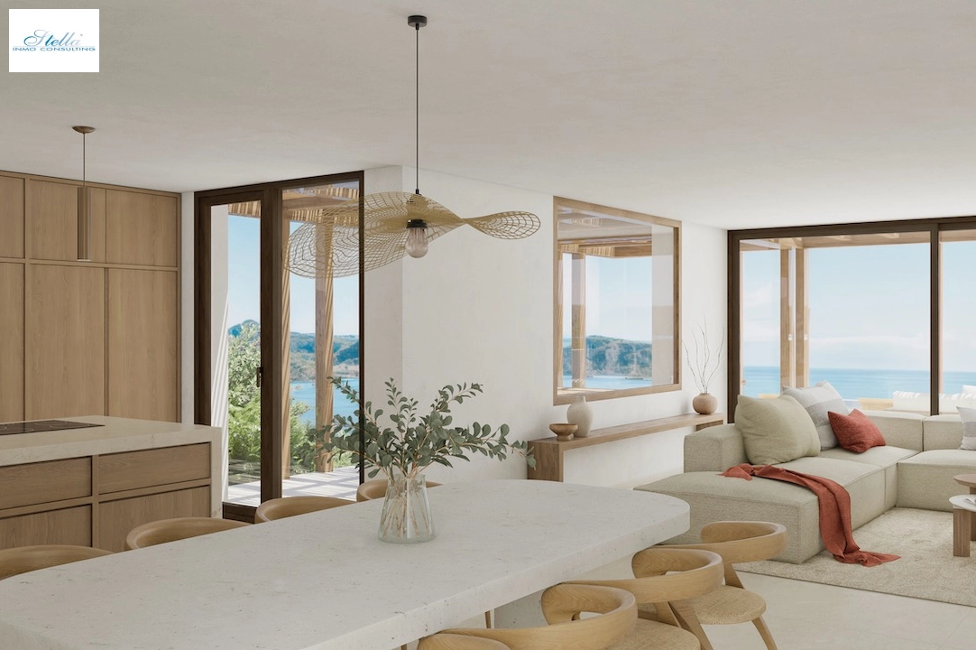 вилла in Moraira(Benimeit) на продажу, жилая площадь 319 м², aircondition, поверхности суши 1000 м², 3 спальни, 3 ванная, pool, ref.: CA-H-1840-AMB-3