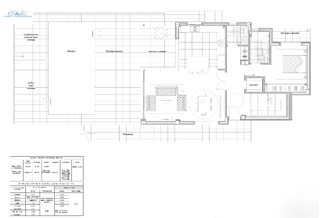 вилла in Calpe(Ortembach) на продажу, жилая площадь 350 м², aircondition, поверхности суши 792 м², 4 спальни, 4 ванная, pool, ref.: CA-H-1849-AMBE-30