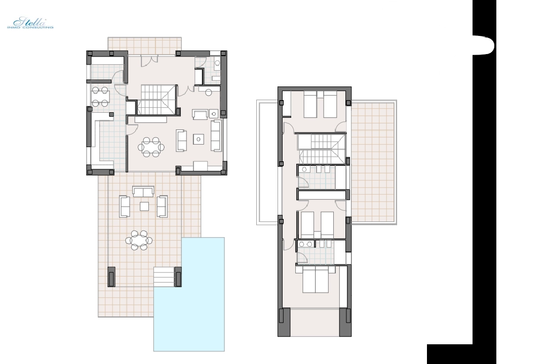 вилла in Javea на продажу, жилая площадь 266 м², год постройки 2023, + KLIMA, aircondition, поверхности суши 1000 м², 3 спальни, 3 ванная, pool, ref.: BP-C3XY4149JAV-2