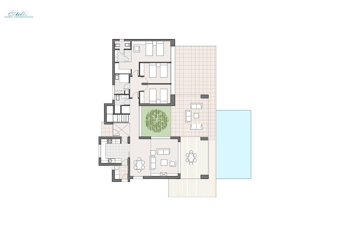 вилла in Javea на продажу, жилая площадь 254 м², год постройки 2023, + KLIMA, aircondition, поверхности суши 1000 м², 3 спальни, 3 ванная, pool, ref.: BP-C3XY4150JAV-6