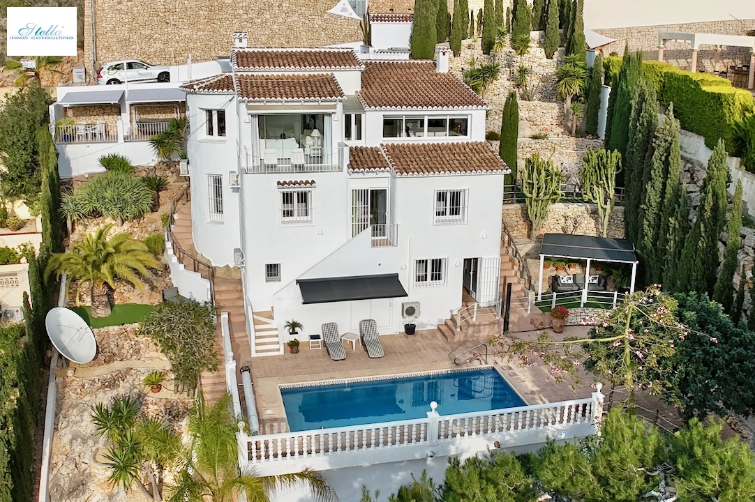 вилла in Moraira(Arnella) на продажу, жилая площадь 248 м², aircondition, поверхности суши 958 м², 5 спальни, 3 ванная, pool, ref.: CA-H-1854-AMB-35