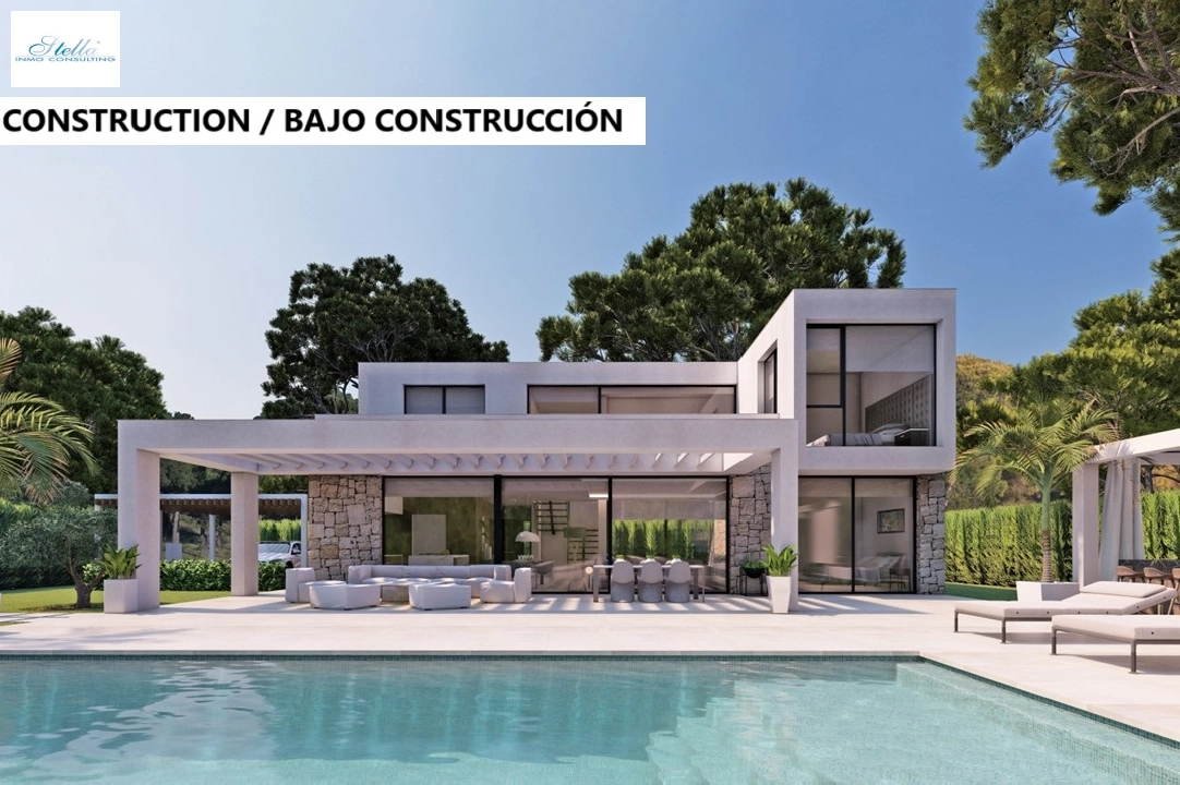 вилла in Javea на продажу, жилая площадь 246 м², год постройки 2024, aircondition, поверхности суши 1003 м², 4 спальни, 3 ванная, pool, ref.: BP-4435JAV-1