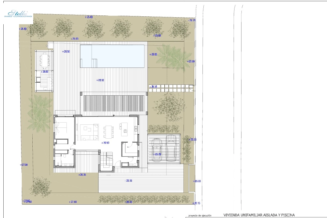 вилла in Javea на продажу, жилая площадь 246 м², год постройки 2024, aircondition, поверхности суши 1003 м², 4 спальни, 3 ванная, pool, ref.: BP-4435JAV-9