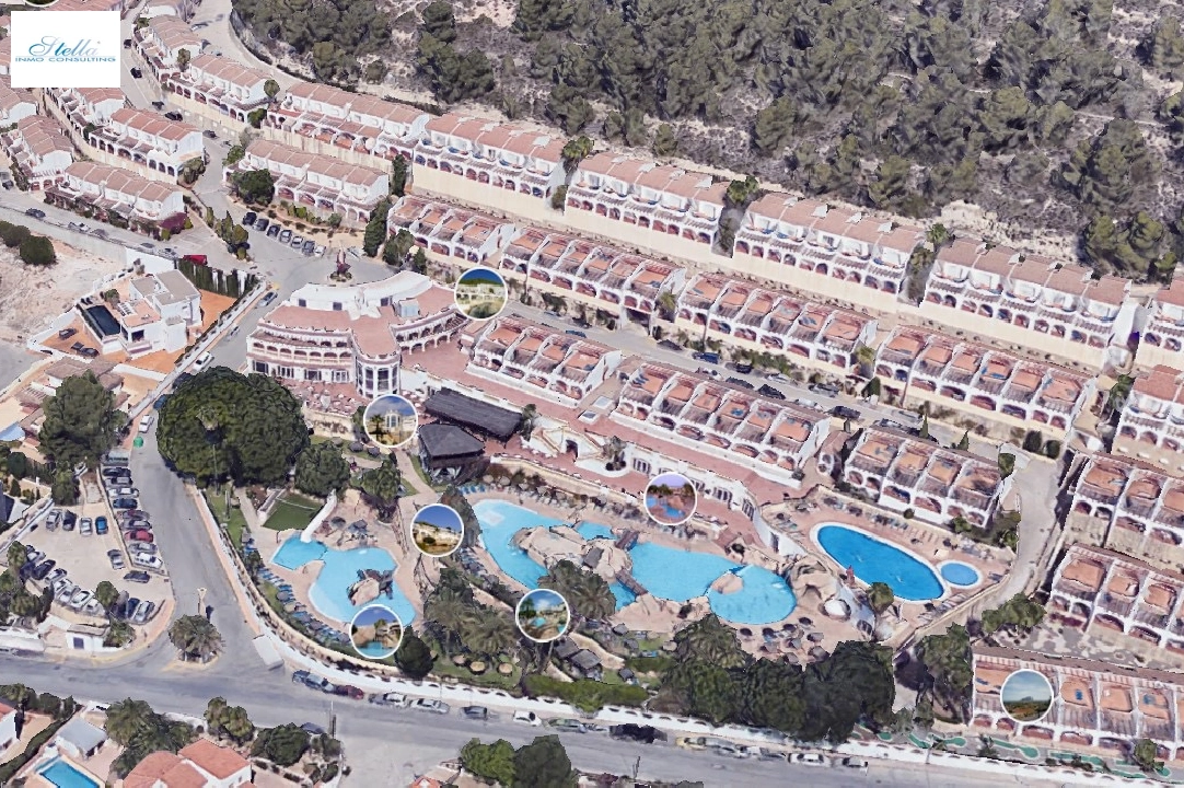 таунхаус in Calpe(Tossal de la Cometa) на продажу, жилая площадь 54 м², aircondition, 2 спальни, 1 ванная, pool, ref.: CA-B-1861-AMB-16