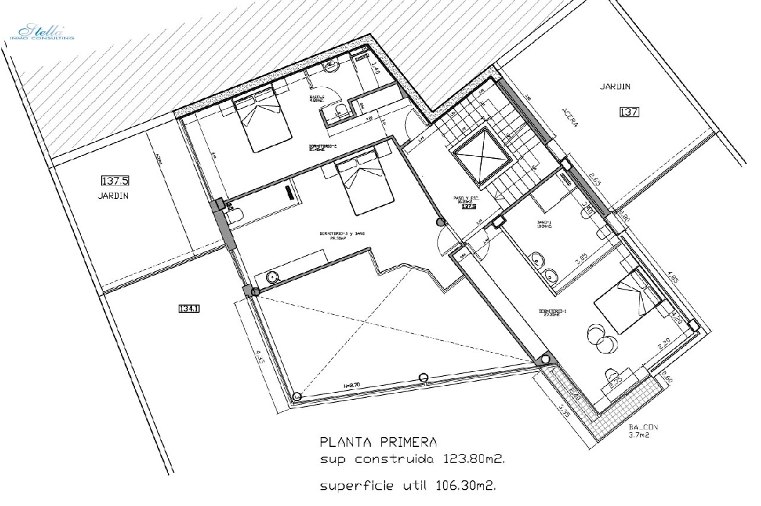 вилла in Benissa(La Fustera) на продажу, жилая площадь 770 м², год постройки 2017, aircondition, поверхности суши 1795 м², 4 спальни, pool, ref.: BP-4442BEN-45