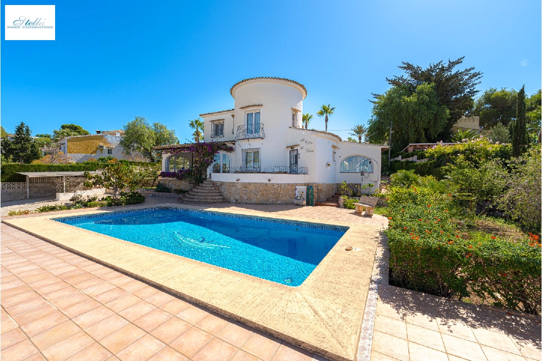 вилла in Moraira(Moraira beach) на продажу, жилая площадь 290 м², поверхности суши 1167 м², 3 спальни, 2 ванная, pool, ref.: CPS-MOR287-1