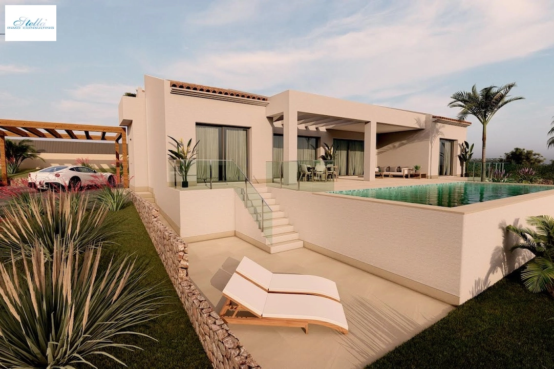 вилла in Javea(Laderas) на продажу, жилая площадь 226 м², aircondition, поверхности суши 1186 м², 4 спальни, 3 ванная, pool, ref.: CA-H-1865-AMB-2