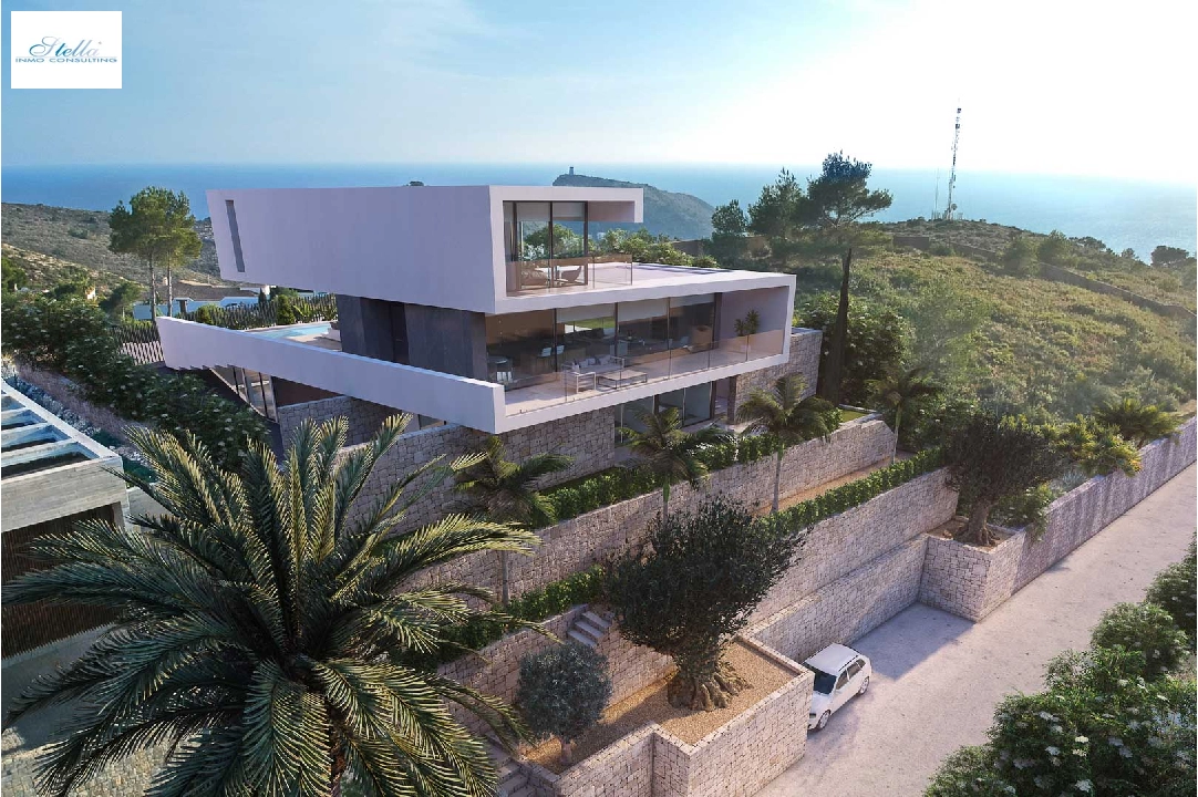 вилла in Moraira на продажу, жилая площадь 568 м², + KLIMA, aircondition, поверхности суши 869 м², 4 спальни, 8 ванная, pool, ref.: BP-8235MOR-2