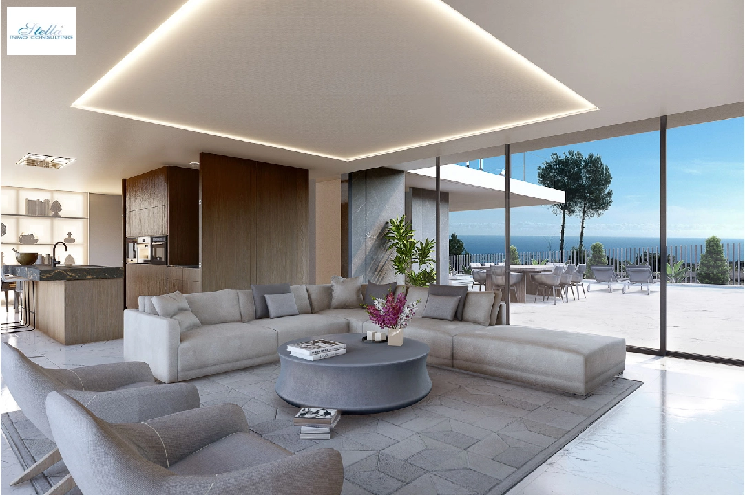 вилла in Moraira на продажу, жилая площадь 568 м², + KLIMA, aircondition, поверхности суши 869 м², 4 спальни, 8 ванная, pool, ref.: BP-8235MOR-7